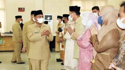 Bupati Sergai Darma Wijaya Lantik 12 JPT Pratama