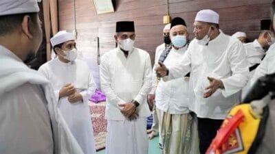 Gubernur Sumatera Utara (Gubsu) Edy Rahmayadi didampingi Bupati Langkat Terbit Rencana PA melalui Wakil Bupati Langkat Syah Afandin