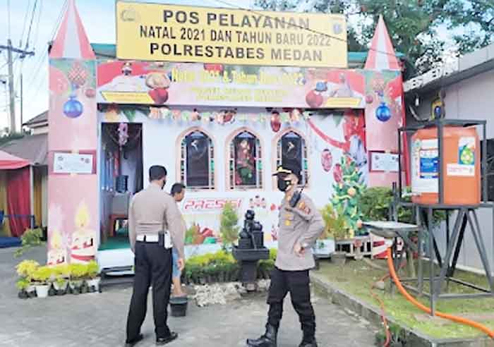 Kapolsek Medan Helvetia: Natal di 37 Gereja Kondusif dan Patuhi Prokes