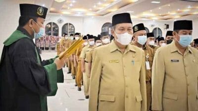 Pemkab Langkat Lantik 191 Pejabat Fungsional dan 42 Eselon