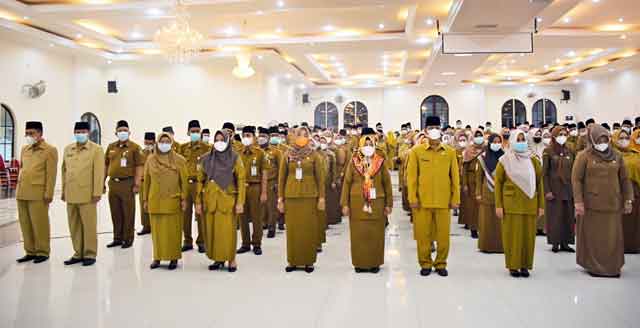 Pemkab Langkat Lantik 191 Pejabat Fungsional dan 42 Eselon