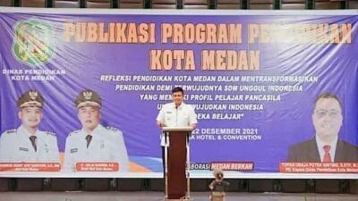 Wali Kota Medan Naikkan Anggaran Pendidikan Tahun 2022