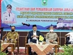 18 Pejabat Eselon dan Administrator Dilantik Bupati Solok H Epyardi Asda