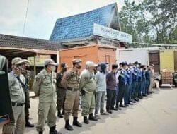 7 Dinas Terkait Pemkab Langkat Bersihkan Pasar Tradisional Stabat