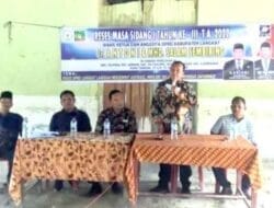 Antoni Ginting dan Muhammad Salam Sembiring Reses di Desa Namo Sialang