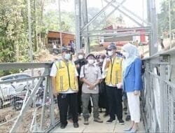 Jembatan Gantung Nagari Sirukam Diresmikan Pemkab Solok
