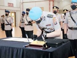 Kapolda Sumut RZ Panca Putra Serah Terima Jabatan 16 Pejabat Utama