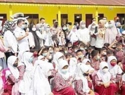 Kapoldasu Tinjau Pelaksanaan Vaksinasi Anak di SDLB Stabat