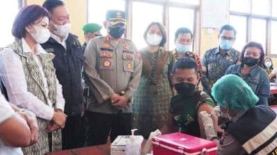 Hari Pertama Vaksinasi Booster, Pemkab Dairi Targetkan 1.000 Orang