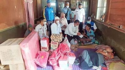 Pemkab Langkat Melalui Dinsos Berikan Bantuan untuk Korban Kebakaran