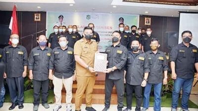 Pengurus Persatuan Wartawan Unit Pemko Medan Dikukuhkan Wali Kota
