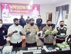 Polrestabes Medan Bongkar Sindikat Sabu dan Ekstasi