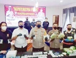 Polsek Medan Helvetia Ringkus IRT Nyambi Jual Sabu
