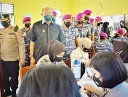 Vaksinasi Merdeka Anak Usia 6-12 Tahun Ditinjau Bupati Langkat