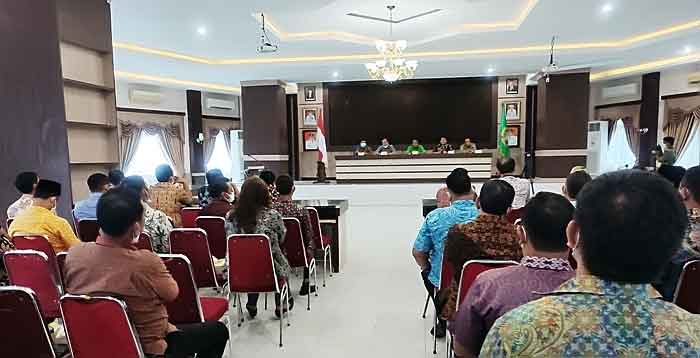 Wakil Bupati Langkat Syah Afandin Pimpin Rapat Konsolidasi Internal