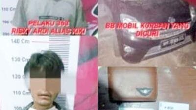 2 Pencuri Mobil Didor Tim Siluman Sat Reskrim Polrestabes Medan