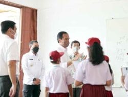 Bupati Pakpak Bharat Dampingi Presiden Jokowi Bertemu Anak Pintar Matematika