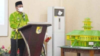 Bupati Sergai Hadiri Pelantikan Pengurus Daerah GPMB Periode 2021-2025