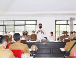 Bupati dan Kapolres Pakpak Bharat Minta Peran Aktif Kepala Desa Dalam Penanganan Covid-19