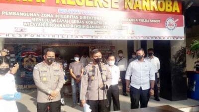 Dua Penjual Sabu Palsu Ditangkap Satres Narkoba Polrestabes Medan