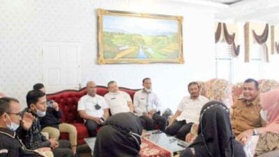KPU Solok Audiensi dengan Bupati