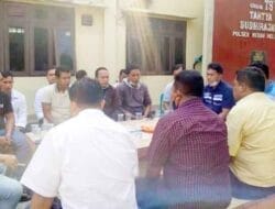 Kanit Reskrim Polsek Medan Helvetia Laksanakan Anev Kepada Anggota