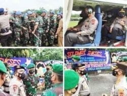 Kapolresta Deliserdang Hadiri Pengantaran Satgas BGC TNI Kongo XXXIX-D/MONUSCO Kongo Yonif Mekanis 121/MK