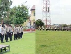 Kapolresta Deliserdang Pimpin Apel PAM Jalur Pulang Kunker Presiden RI