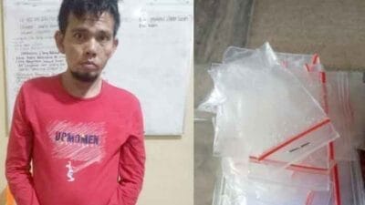 Kepolisian Sektor Salapian Amankan SS