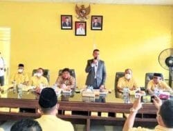 Ketua DPD Golkar Sumut Konsolidasi ke DPD Golkar Langkat