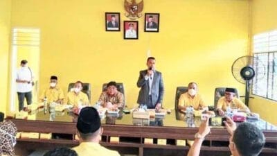 Ketua DPD Golkar Sumut Konsolidasi ke DPD Golkar Langkat