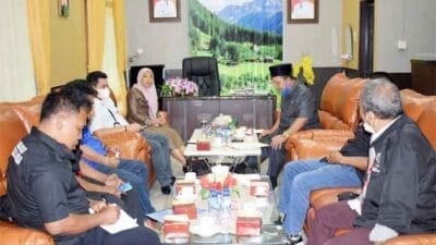 Ketua DPRD Langkat Terima Audiensi Panitia HPN PWI