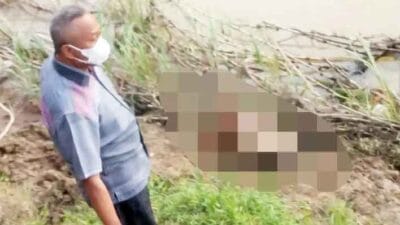 Warga Alur Gadung Heboh, Mayat Mr X Ditemukan di Tepi Sungai Batang Serangan