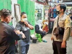 Polsek Medan Kota Imbau Masyarakat Patuhi Prokes dan Pakai Masker
