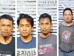Polsek Pangkalan Brandan Tangkap 4 Pemilik Narkotika Jenis Sabu-sabu