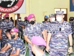 Prajurit Yonif 8 Marinir Harimau Putih Laksanakan Vaksinasi Ketiga