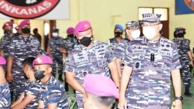 Prajurit Yonif 8 Marinir Harimau Putih Laksanakan Vaksinasi Ketiga