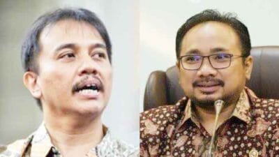 Roy Suryo Polisikan Menag Yaqut Cholil Qoumas