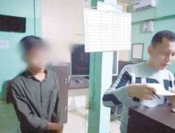 Warga Dusun I Desa Paya Perupuk Ditangkap Polsek Tanjung Pura