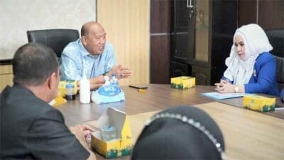 Afandin Berkoordinasi Tingkatkan Pembangunan