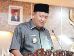 Afandin Sampaikan LKPj Bupati Langkat TA 2021