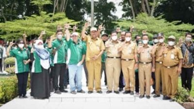 Afandin Terima Kunker DPRD Sumut & Lepas 191 Mahasiswa KKN PPM USU
