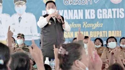 Bupati Eddy Berutu Bawa Oleh-oleh Pembangunan Infrastruktur dan Perbaikan Sekolah