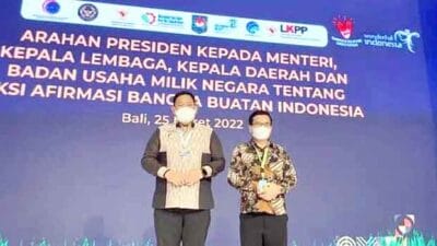 Bupati Eddy Berutu Hadiri Aksi Afirmasi Bangga Buatan Indonesia