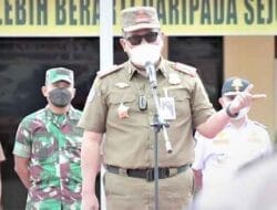 Bupati Eddy Berutu Minta Operasi Yustisi Digencarkan