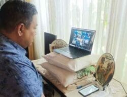 Bupati Eddy Berutu Pembicara di Webinar Yayasan Dairi Saroha