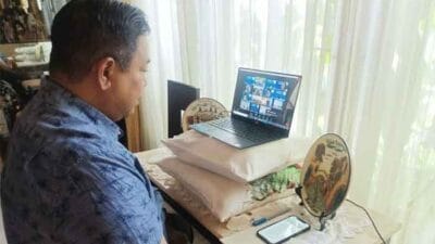 Bupati Eddy Berutu Pembicara di Webinar Yayasan Dairi Saroha