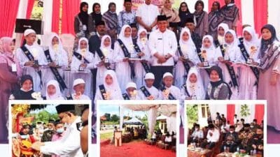 Bupati Epyardi Asda Hadiri Wisuda Tahfizh Al-Qur’an di Rumah Tahfizh Surau Talago