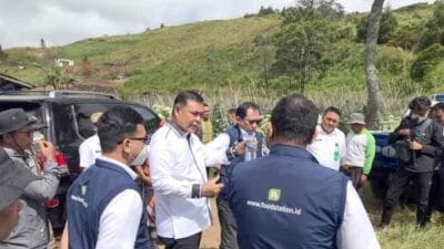 Bupati Epyardi dan Dirut PT Food Station Kunjungi 3 Kawasan Potensial di Alahan Panjang