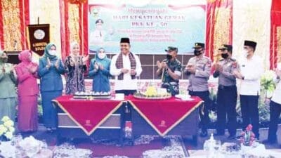 Bupati Solok Hadiri Peringatan HKG PKK Ke-50
